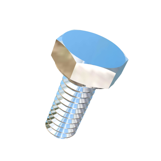 Titanium 1/4-20 X 5/8 UNC Allied Titanium Hex Head Bolt (No Dimple)